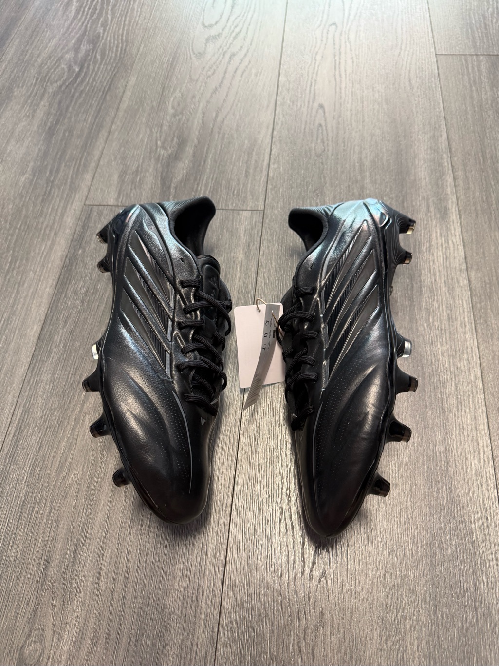 Adidas Copa Pure Iv Elite Football Cleats Triple Black Men's Size 8 New Jq0399